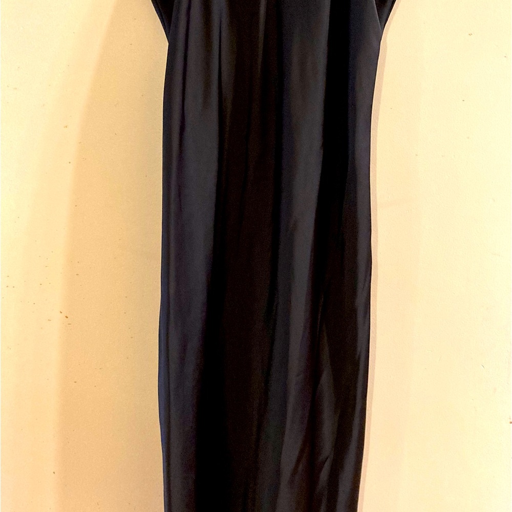 Banana Republic black slip dress. Size S, measurements in photo, like new.